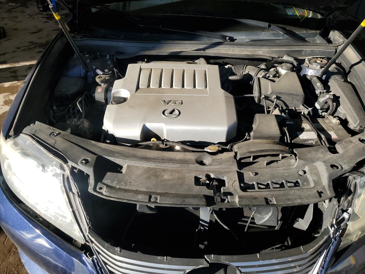 2013 Lexus ES VIN JTHBK1GG4D2016965 Copart auction photo, front end damage thumbnail 11
