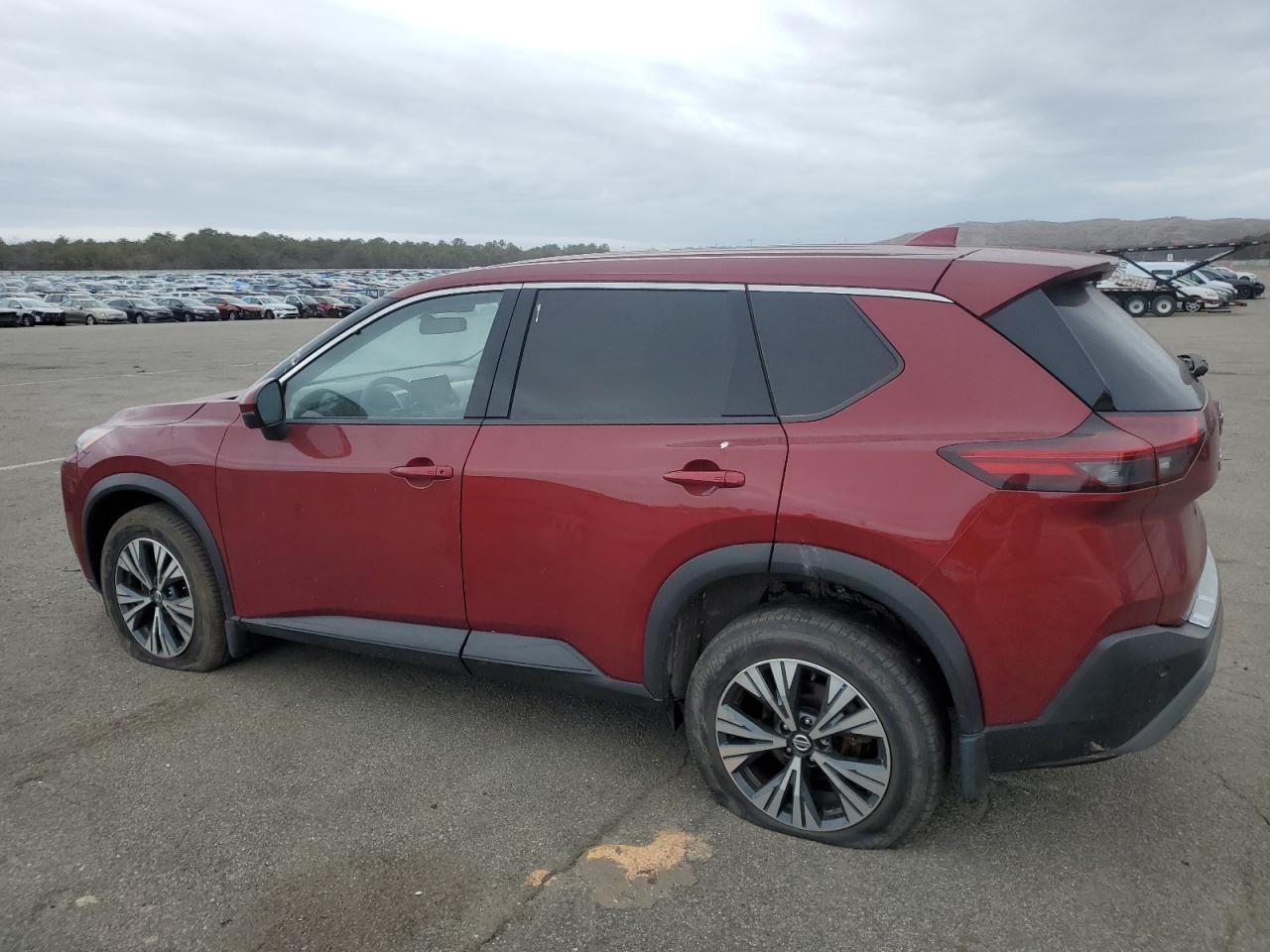 2021 Nissan Rogue VIN JN8AT3BBXMW219227 Copart auction photo, undercarriage / minor dent/scratches damage thumbnail 2