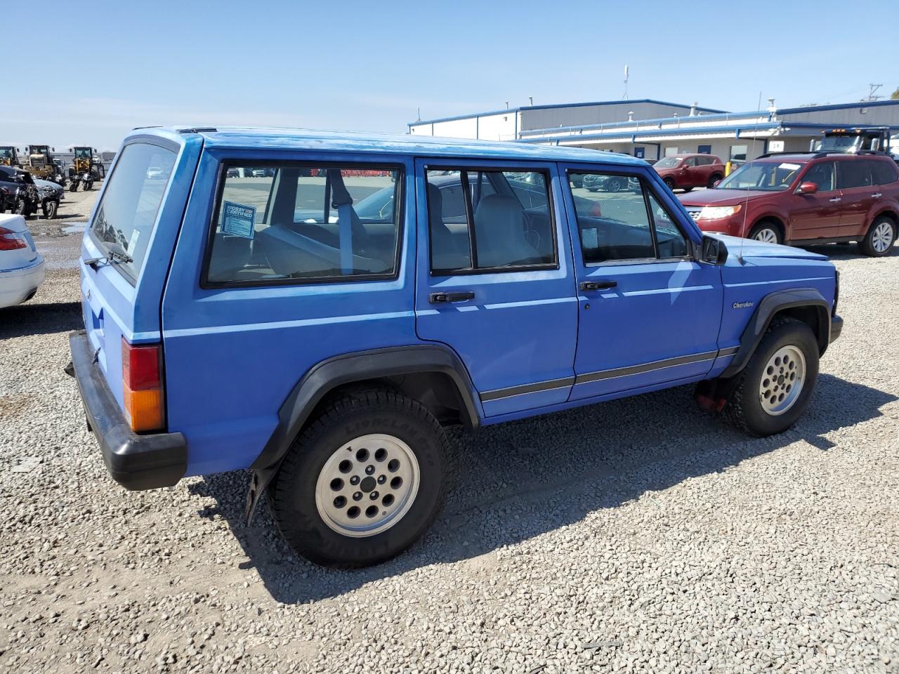 1996 Jeep Grand Cherokee VIN 1J4FT28S1TL108840 Copart auction photo, rear end / side damage thumbnail 3