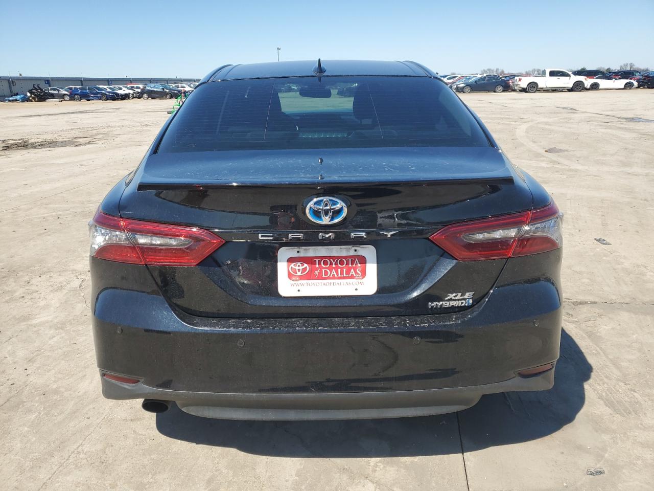 2021 Toyota Camry VIN 4T1F31AK1MU549465 Copart auction photo, front end / hail damage thumbnail 6