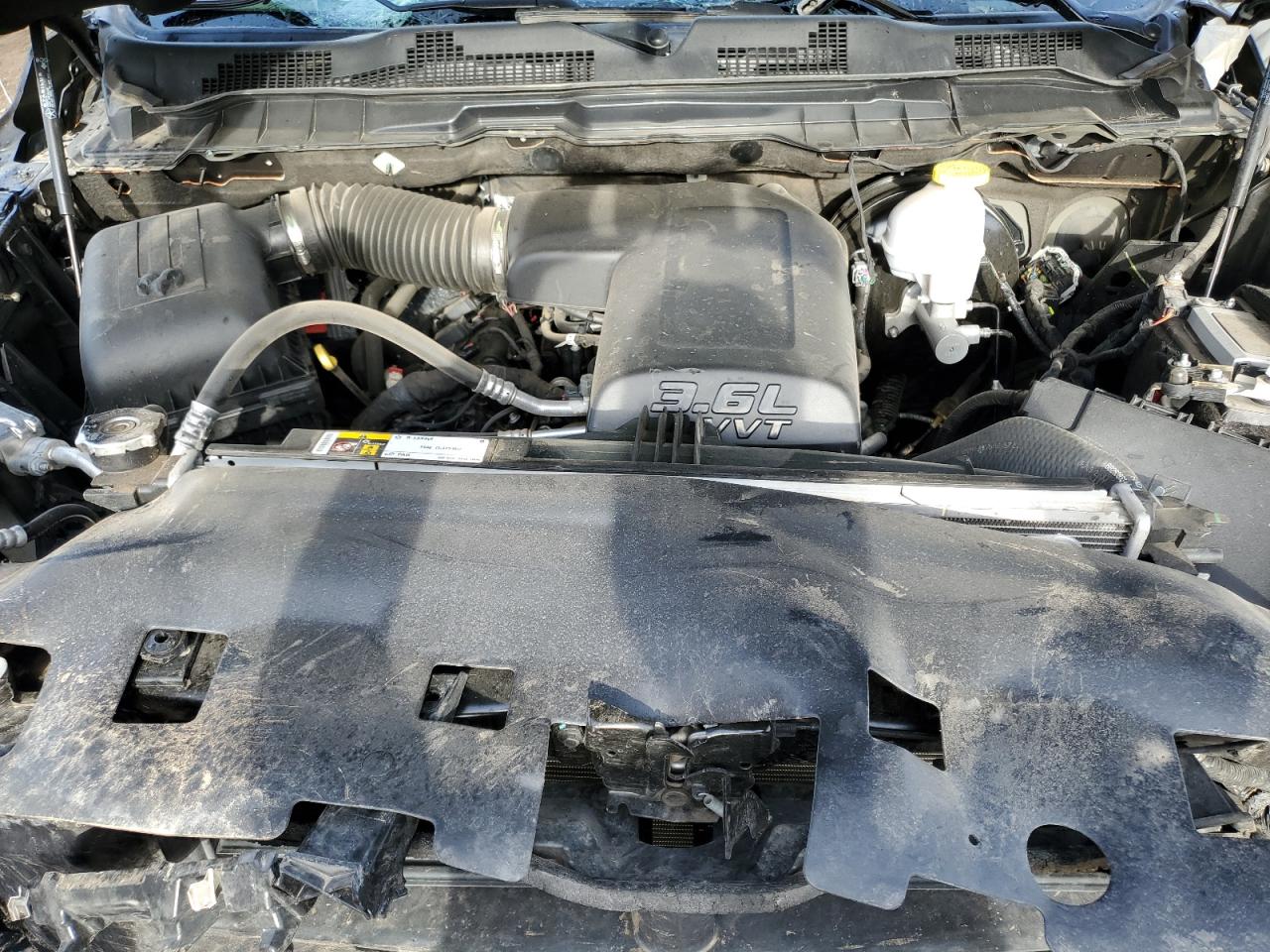 2021 RAM 1500 VIN 3C6RR7KG3MG705867 Copart auction photo, all over damage thumbnail 11