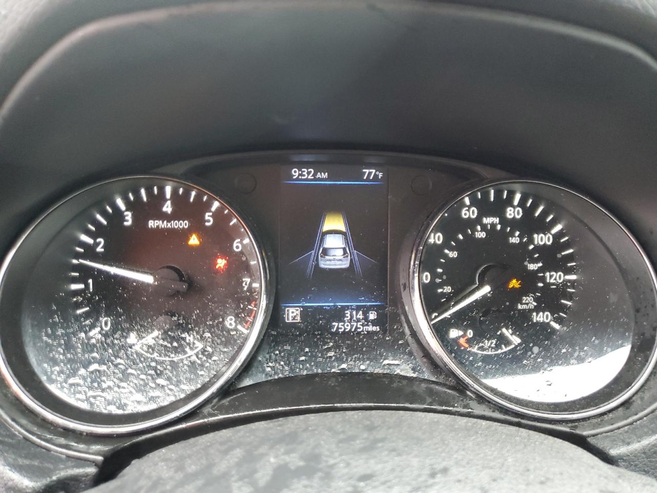 2020 Nissan Rogue VIN 5N1AT2MT8LC767086 Copart auction photo, front end damage thumbnail 9