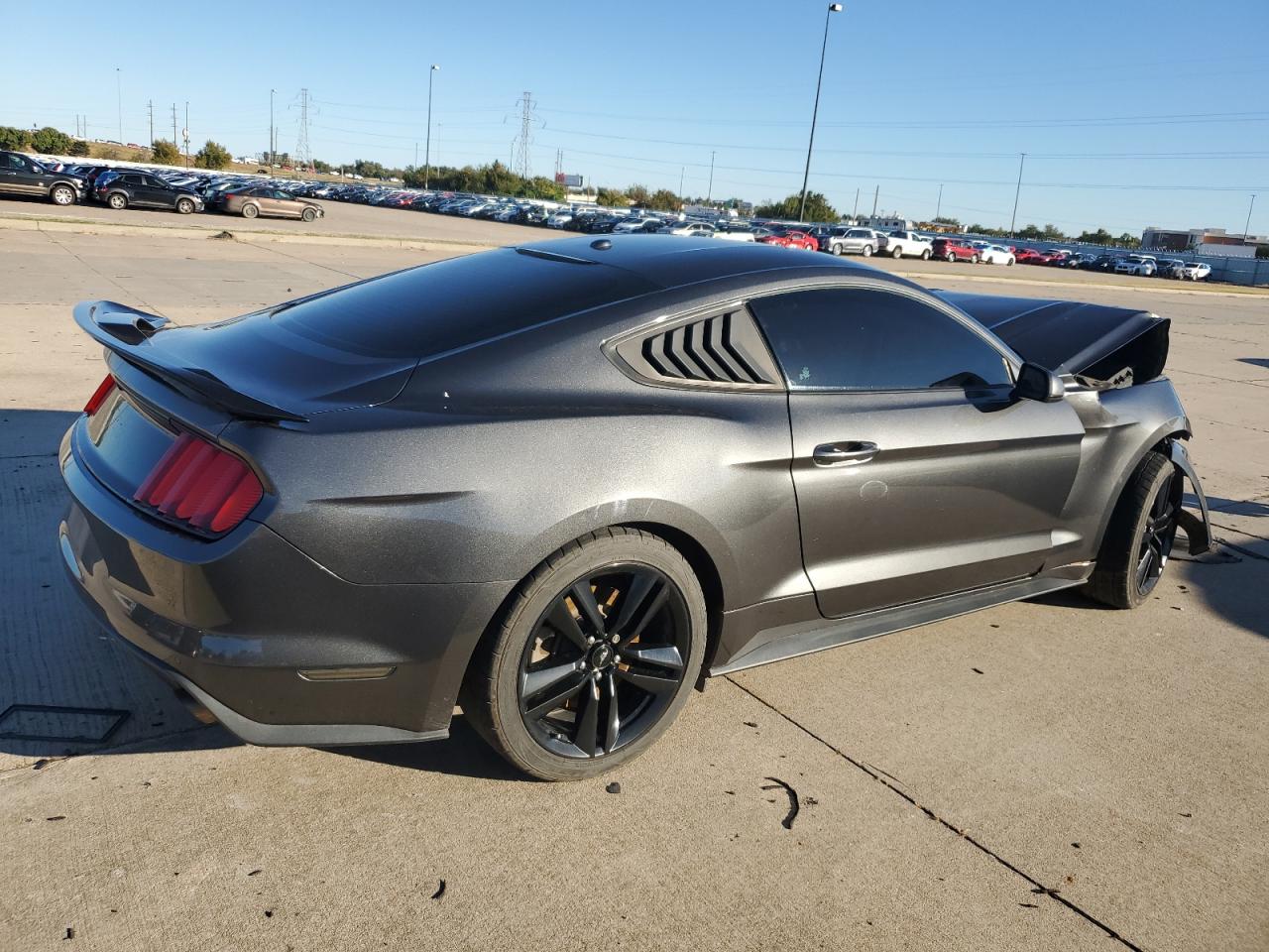 2015 Ford Mustang VIN 1FA6P8TH1F5342046 Copart auction photo, front end / minor dent/scratches damage thumbnail 3