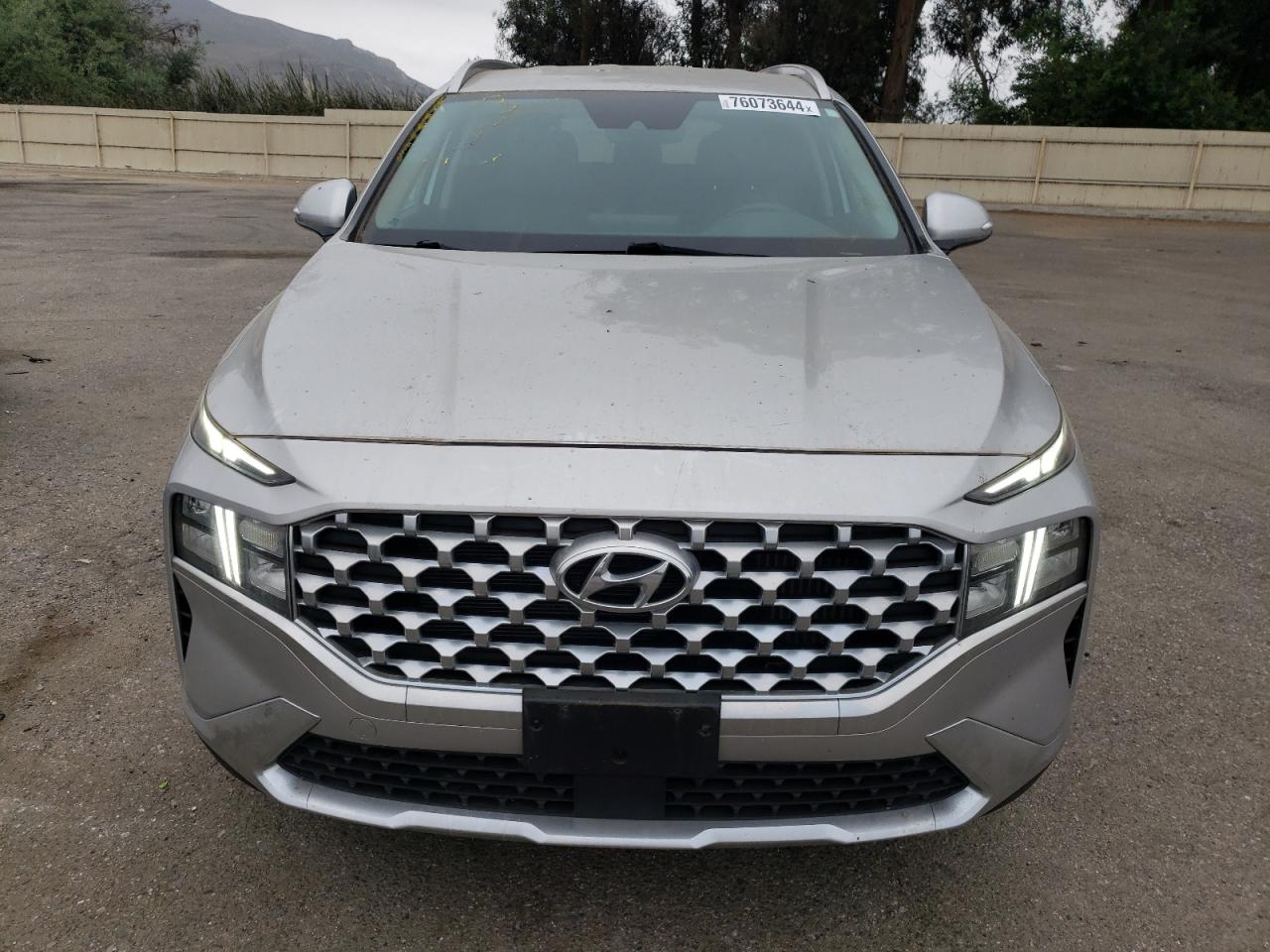 2021 Hyundai Santa Fe VIN KM8S2DA1XMU006125 Copart auction photo, rear end damage thumbnail 5