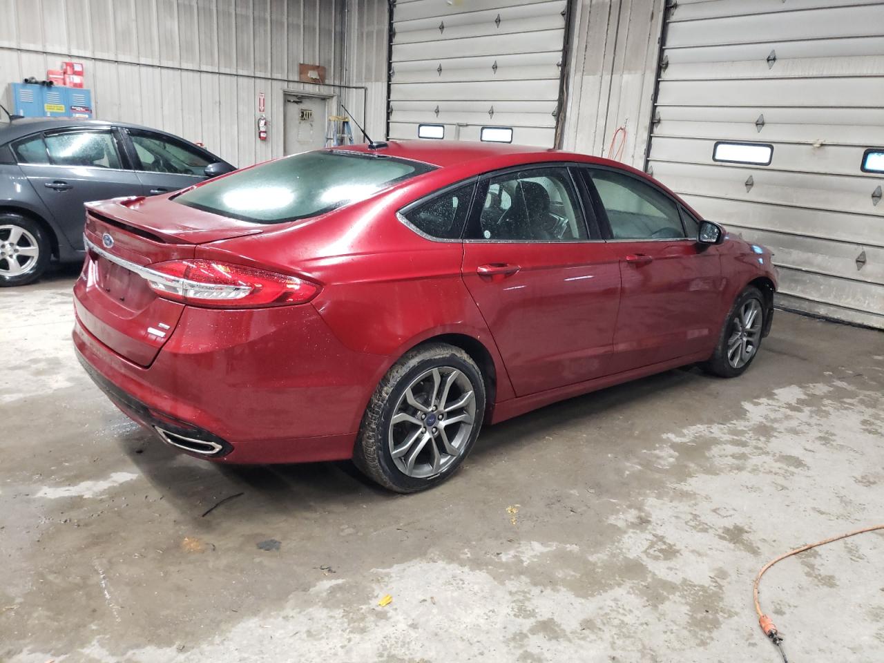 2017 Ford Fusion VIN 3FA6P0H93HR170265 Copart auction photo, front end / mechanical damage thumbnail 3
