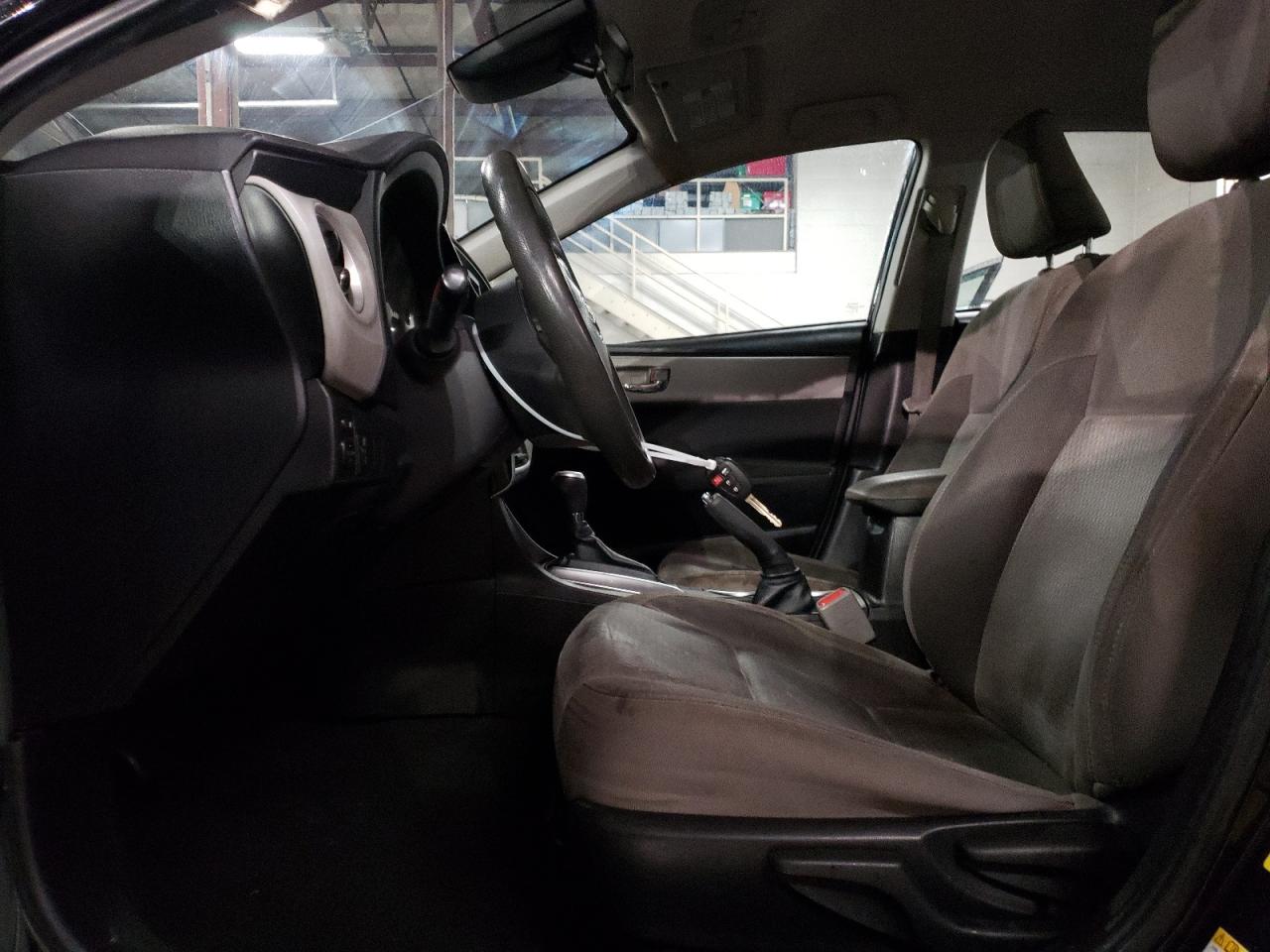 2017 Toyota Corolla VIN 5YFBURHE4HP667799 Copart auction photo, front end / side damage thumbnail 7