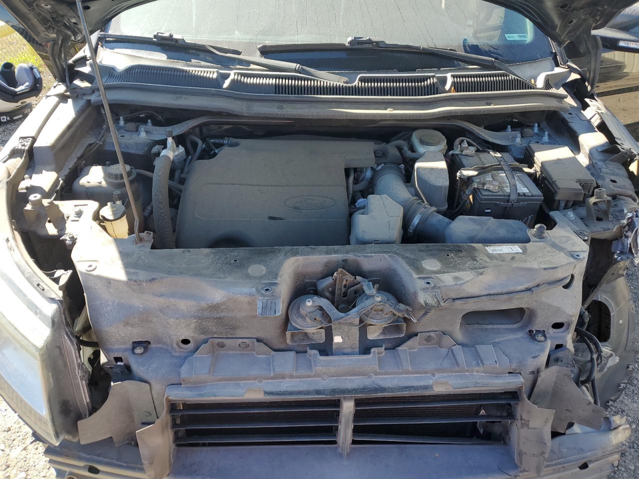 2017 Ford Explorer VIN 1FM5K7F8XHGB81709 Copart auction photo, frame damage / front end damage thumbnail 12