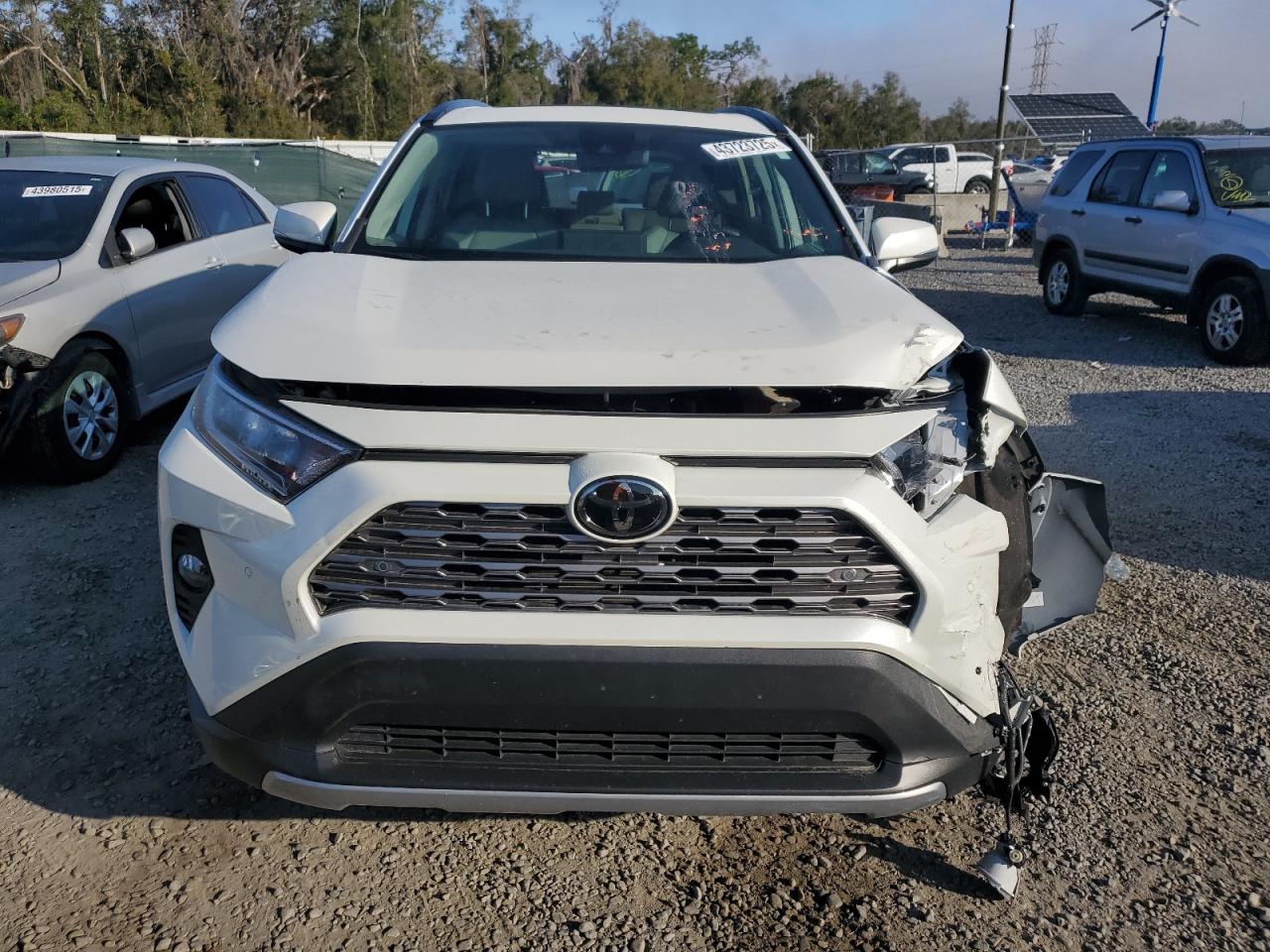 2021 Toyota RAV 4 VIN 2T3Y1RFV2MW129186 Copart auction photo, front end / rear end damage thumbnail 5