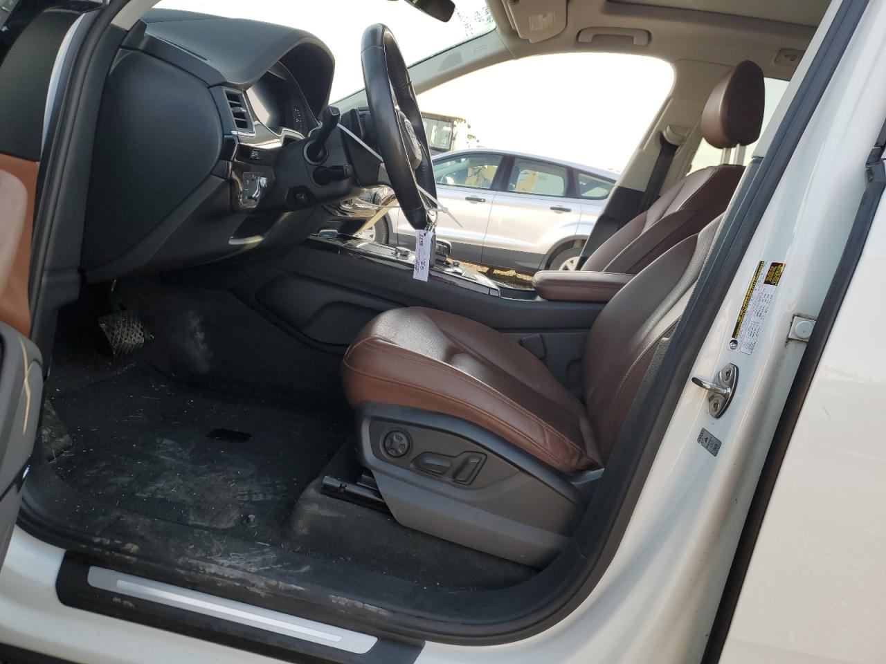 2018 Audi Q7 VIN WA1VAAF76JD017242 Copart auction photo, side / front end damage thumbnail 7