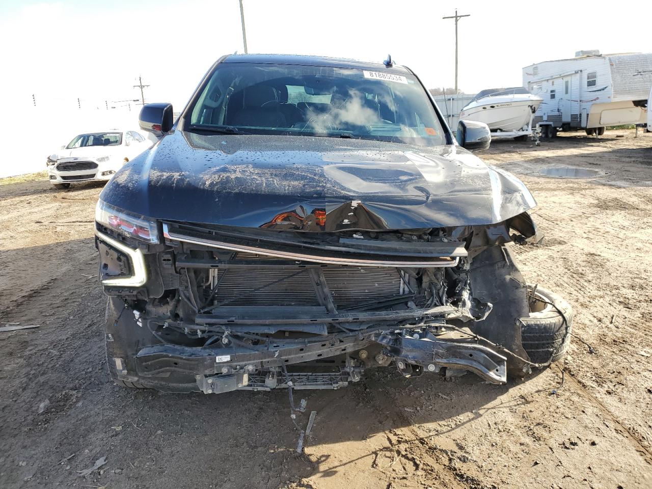 2023 Chevrolet Suburban VIN 1GNSKGKLXPR424706 Copart auction photo, front end damage thumbnail 5