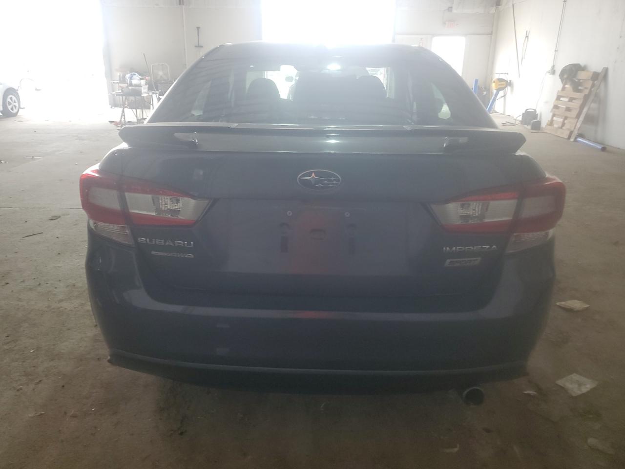 2017 Subaru Impreza VIN 4S3GKAK66H1608224 Copart auction photo, front end / all over damage thumbnail 6