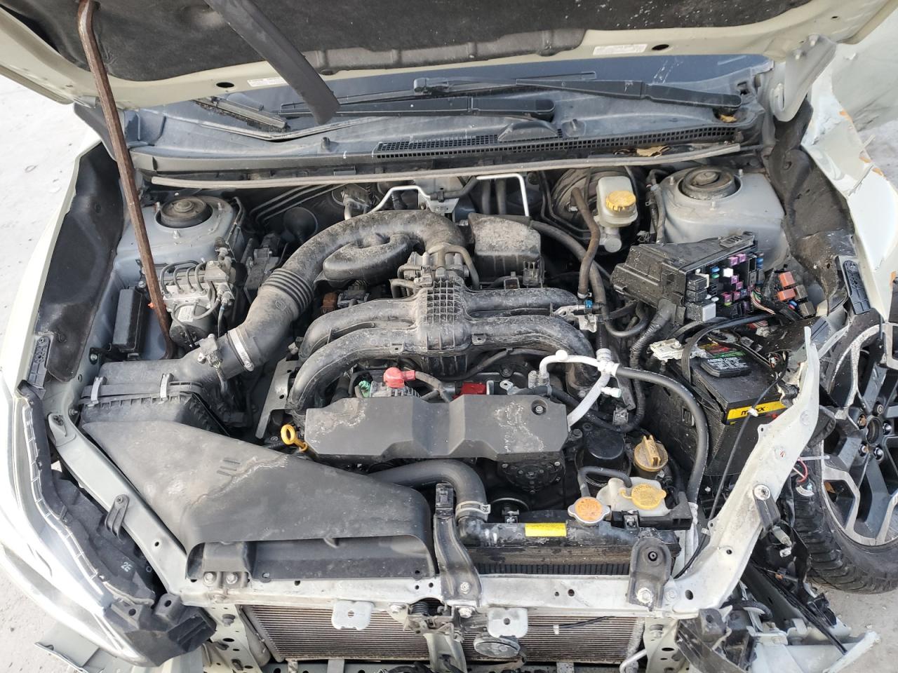 2017 Subaru XV VIN JF2GPANC1H8268329 Copart auction photo, front end / side damage thumbnail 12