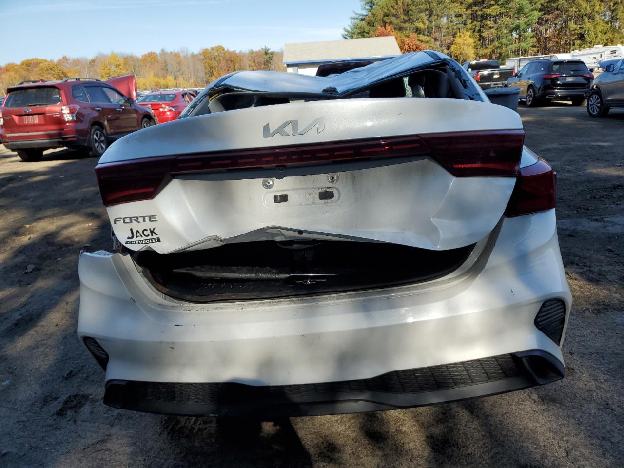 2023 KIA Forte VIN 3KPF24AD6PE578621 Copart auction photo, all over damage thumbnail 6