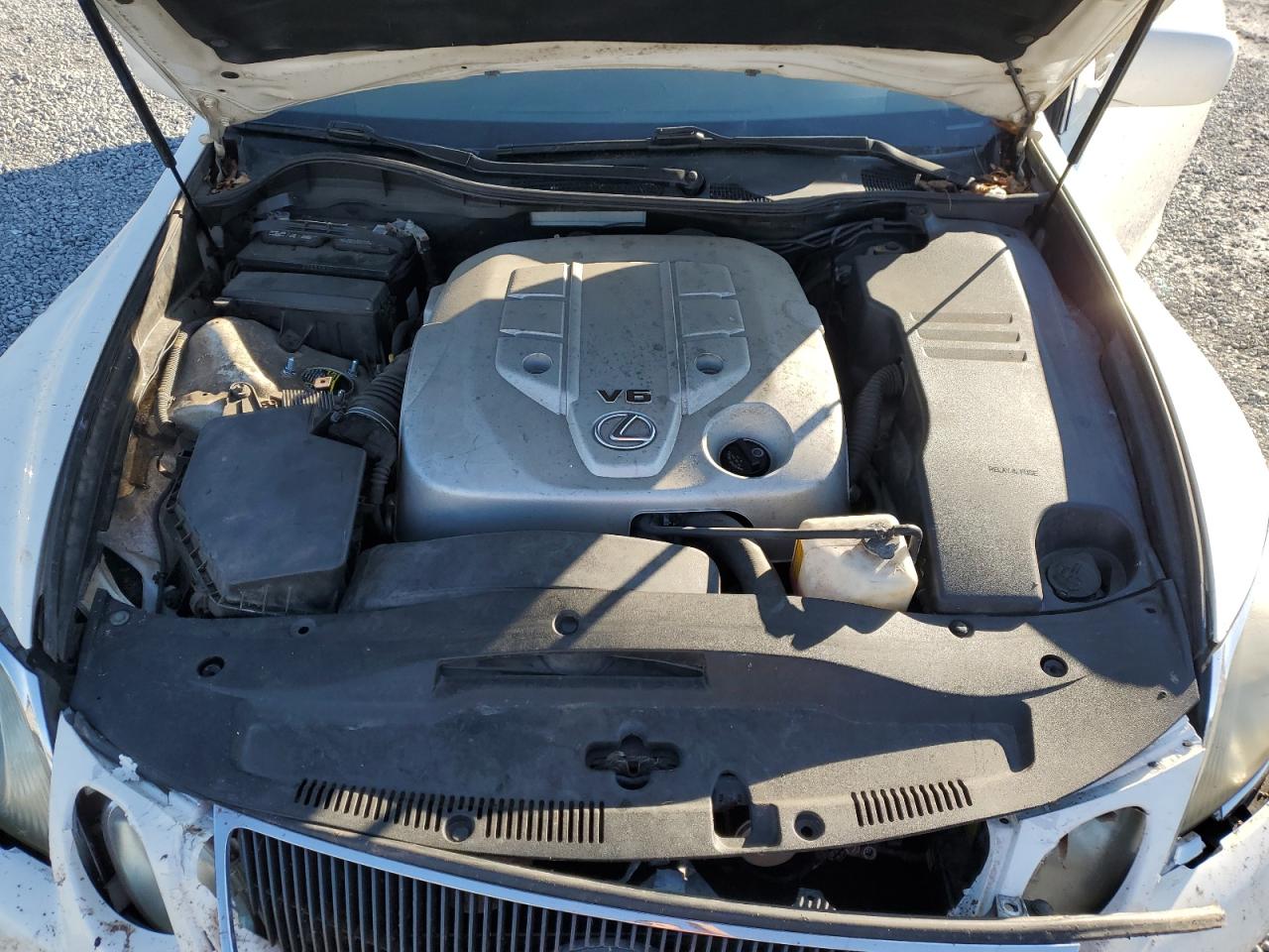 2006 Lexus GS 300 VIN JTHBH96S765015670 Copart auction photo, front end / undercarriage damage thumbnail 12