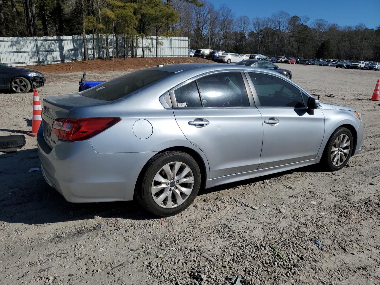 2015 Subaru Legacy VIN 4S3BNAF64F3069695 Copart auction photo, side / front end damage thumbnail 3