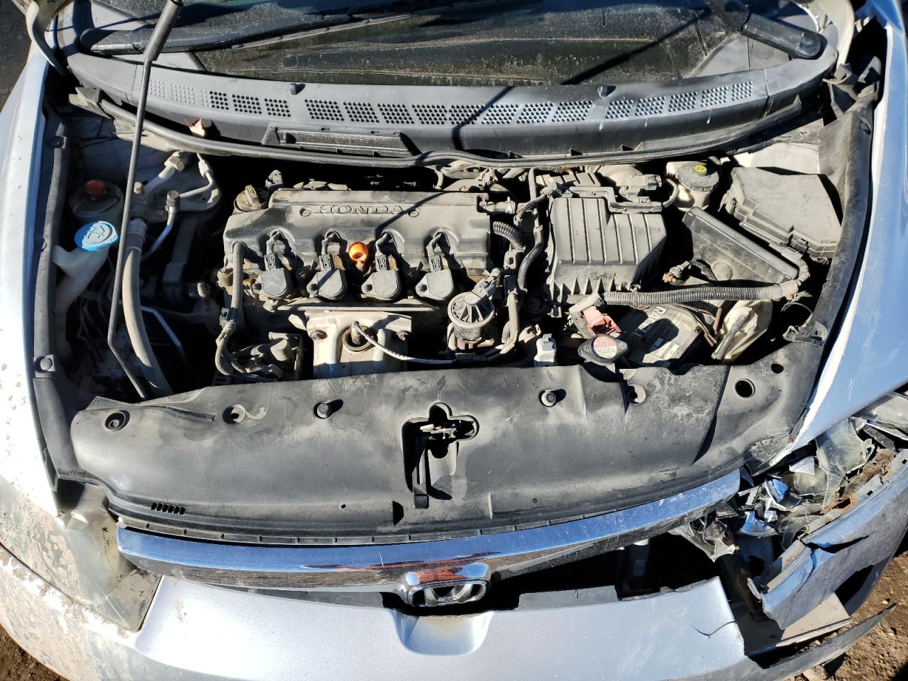 2007 Honda Civic VIN 1HGFA16837L141259 Copart auction photo, rear end / front end damage thumbnail 12