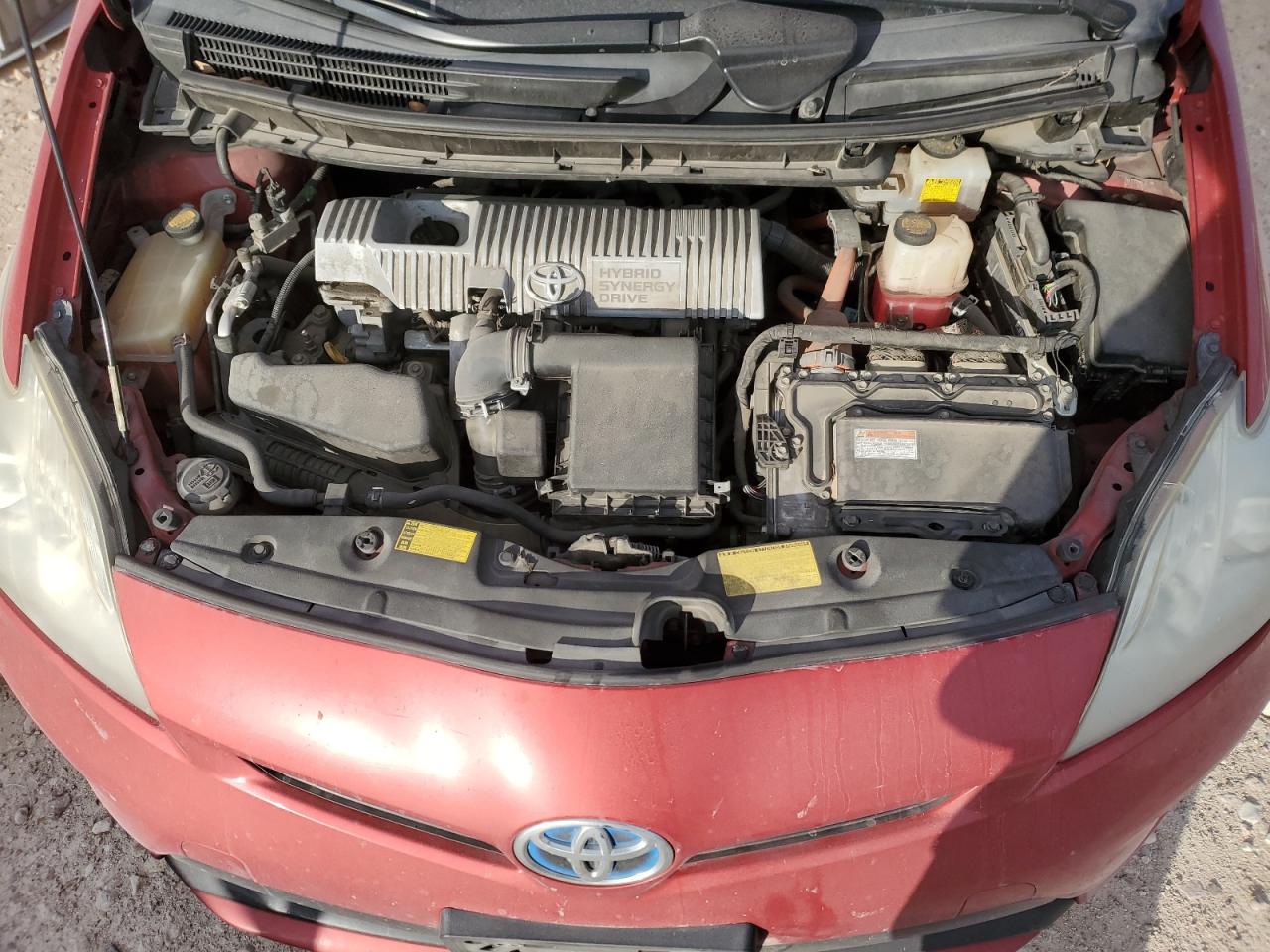 2013 Toyota Prius VIN JTDKN3DU8D5562794 Copart auction photo, rear end / minor dent/scratches damage thumbnail 11