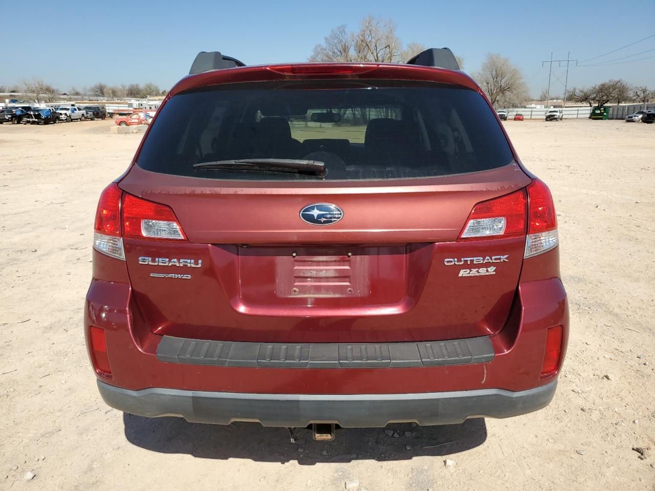 2012 Subaru Outback VIN 4S4BRBGC8C3225498 Copart auction photo, mechanical / minor dent/scratches damage thumbnail 6