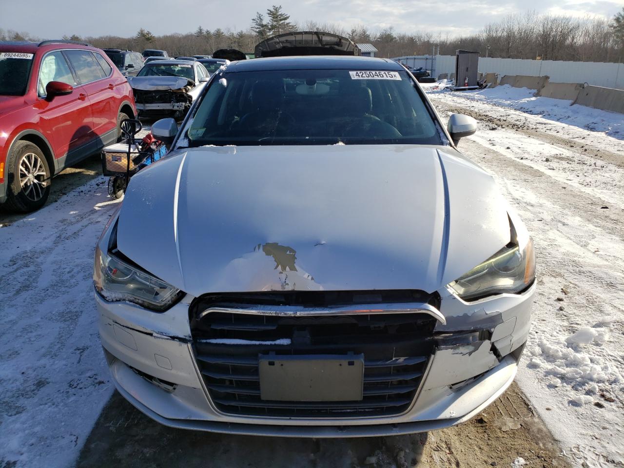2015 Audi A3 VIN WAUBFGFF6F1009555 Copart auction photo, front end / minor dent/scratches damage thumbnail 5