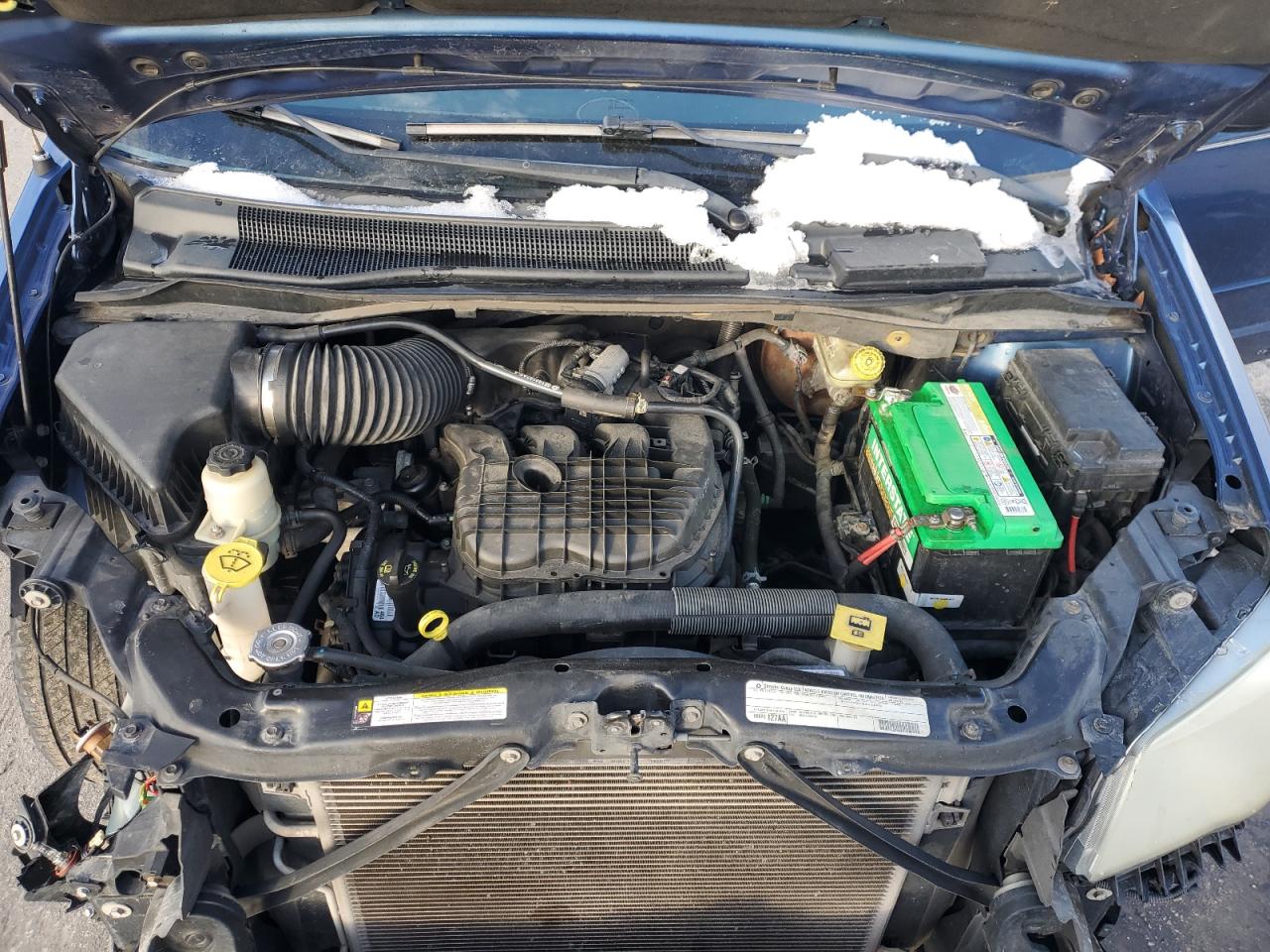2011 Dodge Caravan VIN 2D4RN4DG5BR719537 Copart auction photo, front end damage thumbnail 14