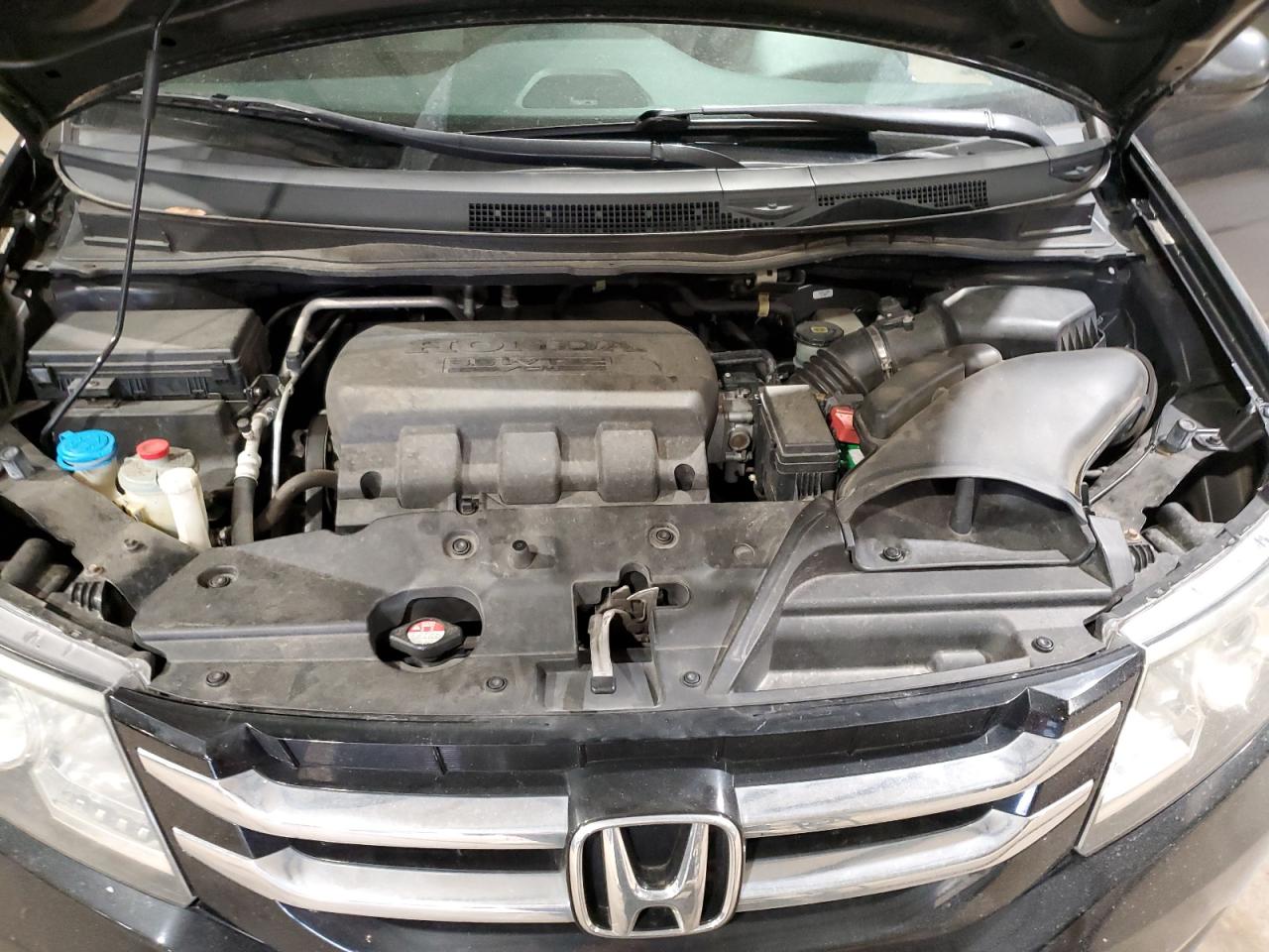 2014 Honda Odyssey VIN 5FNRL5H69EB033883 Copart auction photo, undercarriage damage thumbnail 12