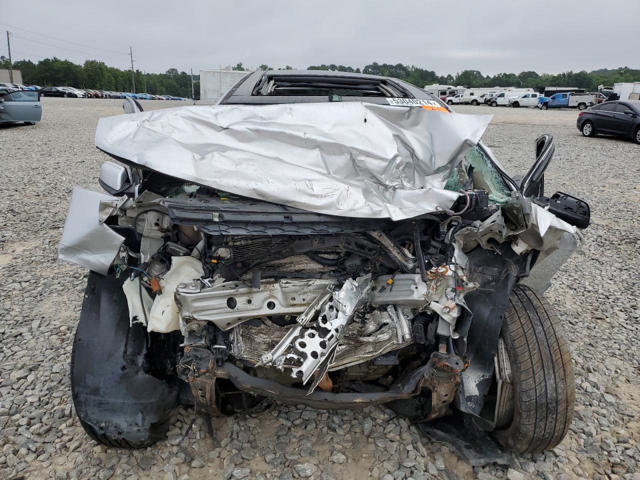 2013 Ford Edge VIN 2FMDK4KC5DBC16324 Copart auction photo, all over damage thumbnail 5