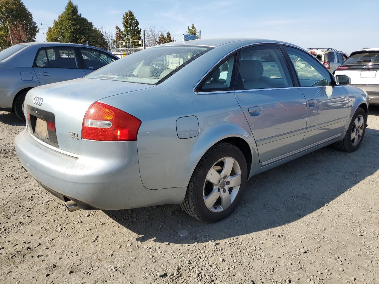 2004 Audi A6 VIN WAULT64B84N071424 Copart auction photo, front end damage thumbnail 3