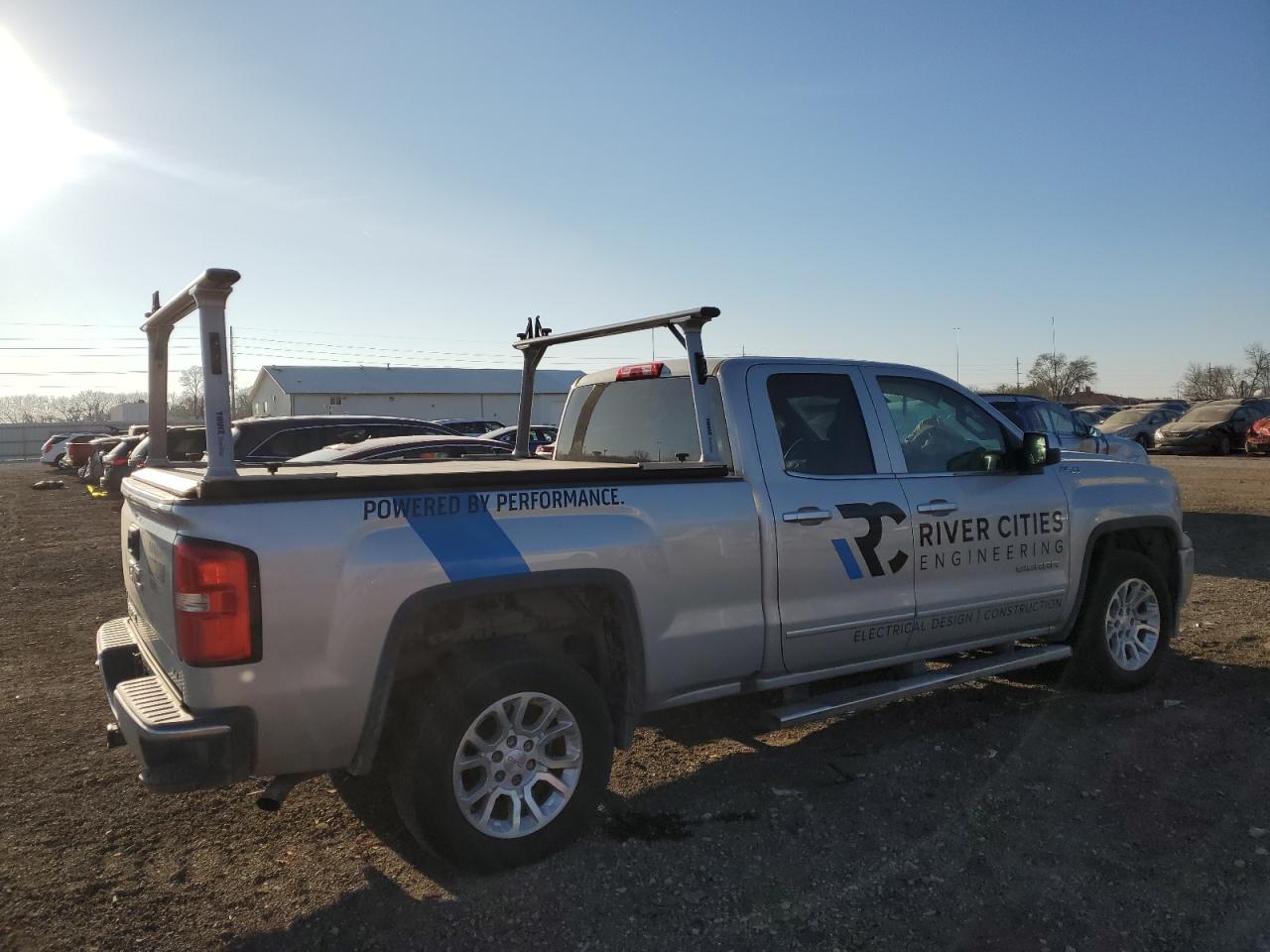 2017 GMC Sierra VIN 1GTV2MEC9HZ109011 Copart auction photo, front end damage thumbnail 3