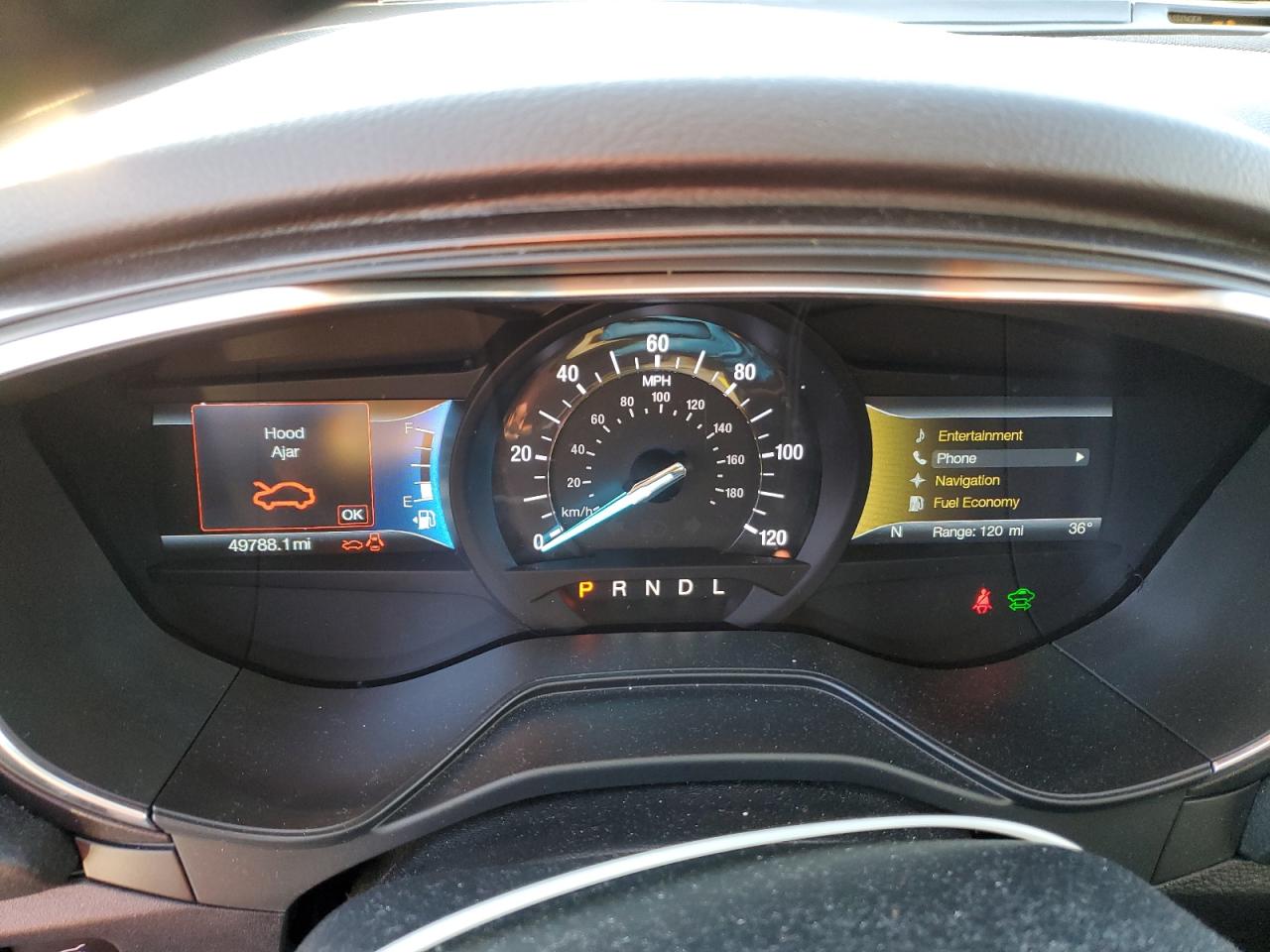 2020 Ford Fusion VIN 3FA6P0SUXLR158328 Copart auction photo, front end damage thumbnail 9