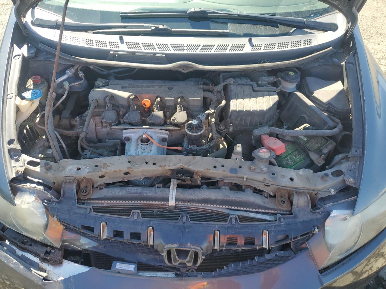 2010 Honda Civic VIN 2HGFA1F80AH523835 Copart auction photo, front end damage thumbnail 11