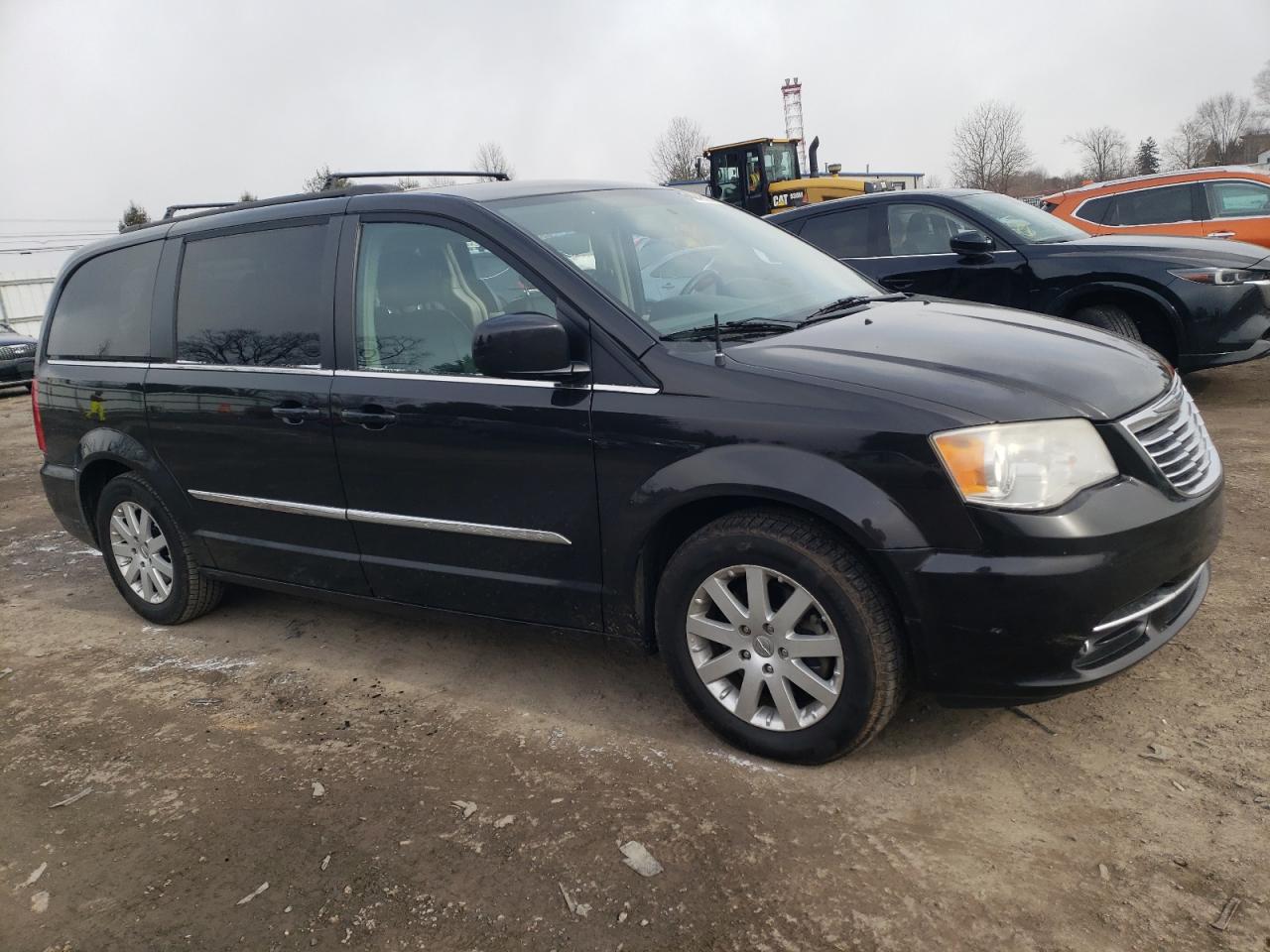 2014 Chrysler Town & Country VIN 2C4RC1BG7ER338975 Copart auction photo, side / minor dent/scratches damage thumbnail 4