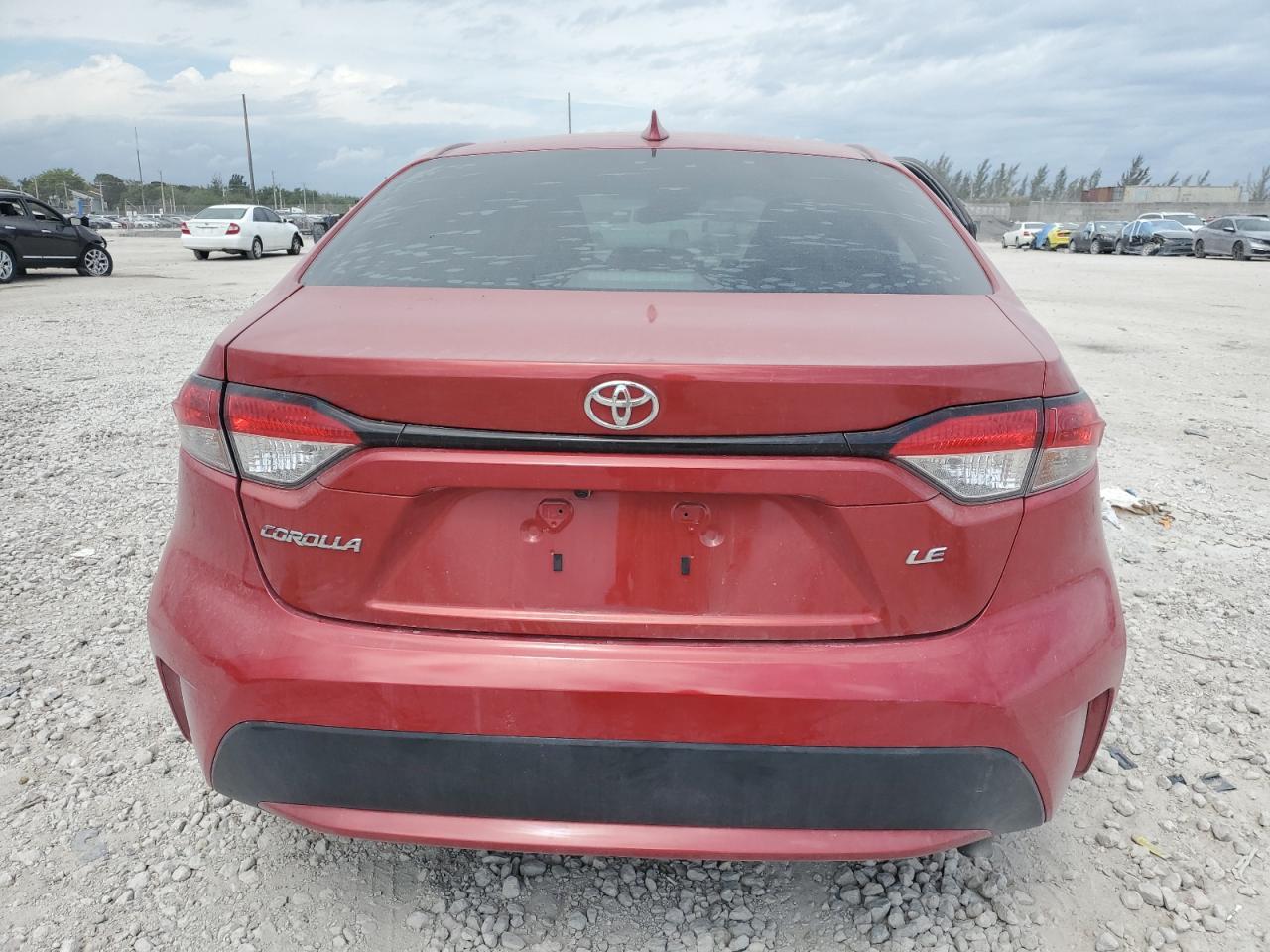 2021 Toyota Corolla VIN 5YFEPMAE7MP146930 Copart auction photo, side damage thumbnail 6