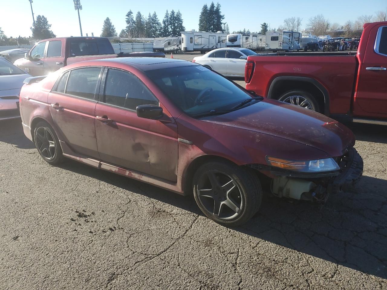 2006 Acura TL VIN 19UUA66206A029769 Copart auction photo, front end damage thumbnail 4