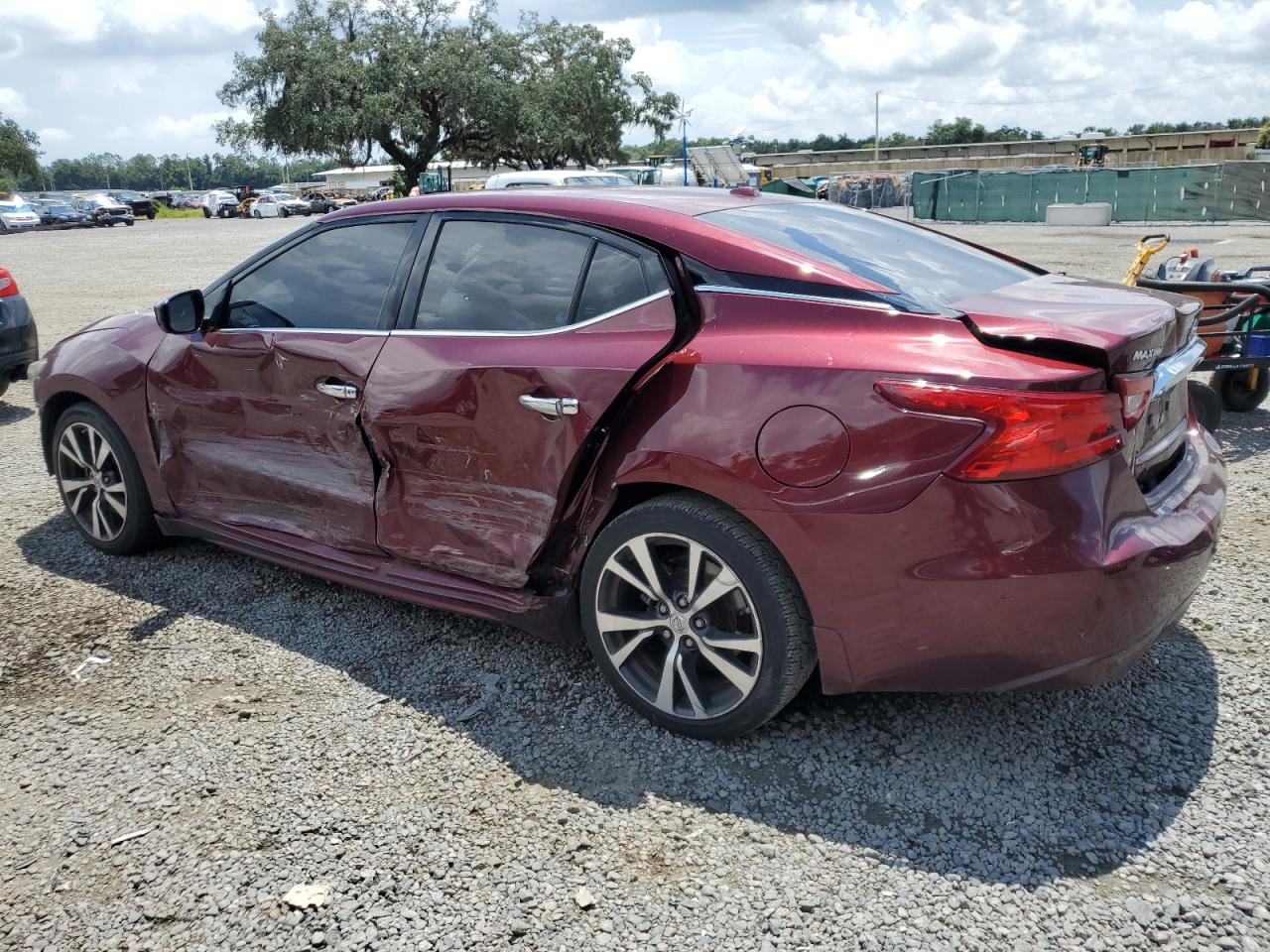 2017 Nissan Maxima VIN 1N4AA6APXHC392923 Copart auction photo, all over damage thumbnail 2