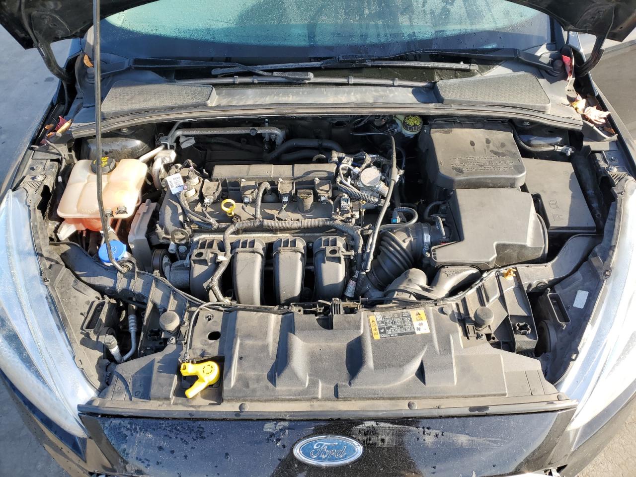 2016 Ford Focus VIN 1FADP3K25GL370050 Copart auction photo, rear end damage thumbnail 13