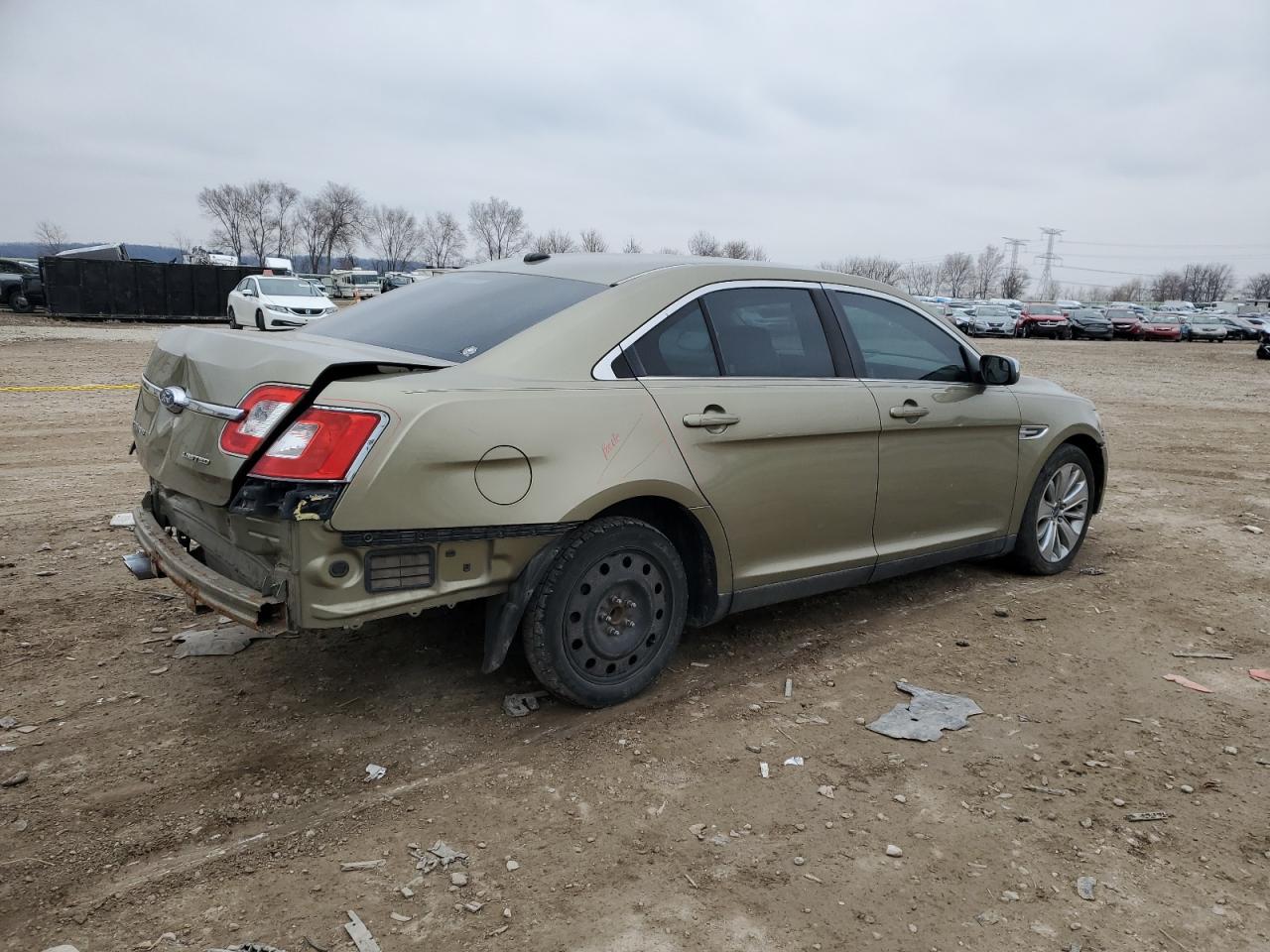2012 Ford Taurus VIN 1FAHP2FW6CG116102 Copart auction photo, rear end damage thumbnail 3