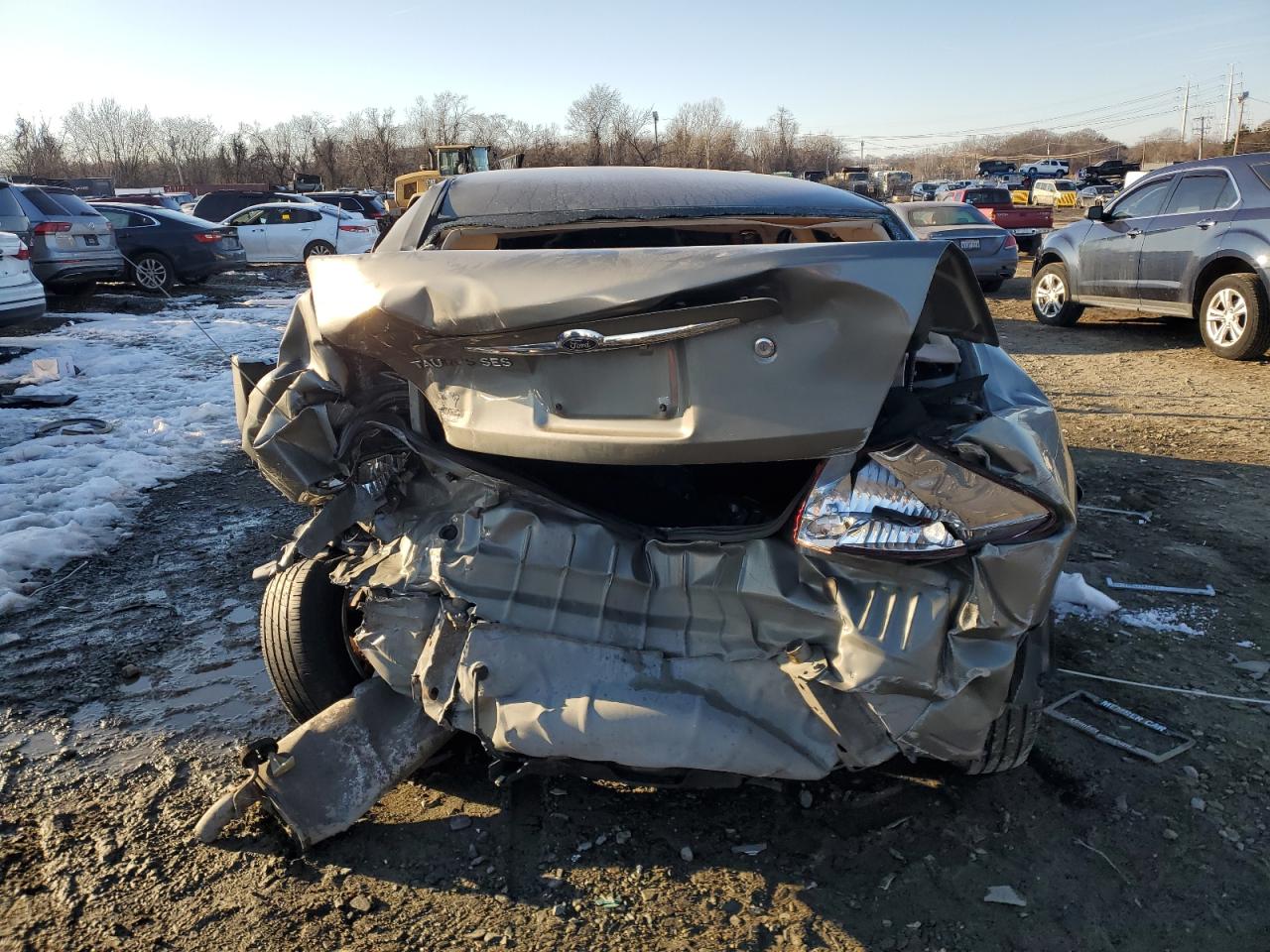 2002 Ford Taurus VIN 1FAFP55212A204077 Copart auction photo, rear end / side damage thumbnail 6