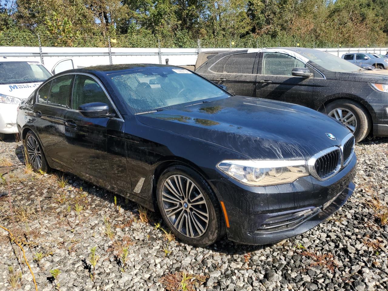 2019 BMW 5er VIN WBAJA5C58KWW09047 Copart auction photo, water/flood damage thumbnail 4