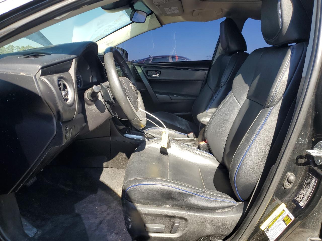 2017 Toyota Corolla VIN 5YFBURHE2HP701867 Copart auction photo, all over damage thumbnail 7