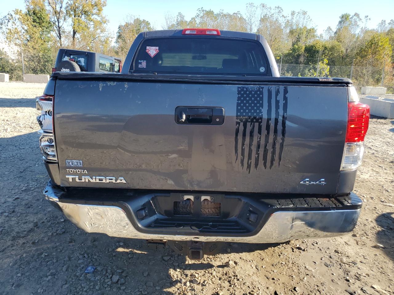 2011 Toyota Tundra VIN 5TFDM5F11BX019427 Copart auction photo, rear end damage thumbnail 6