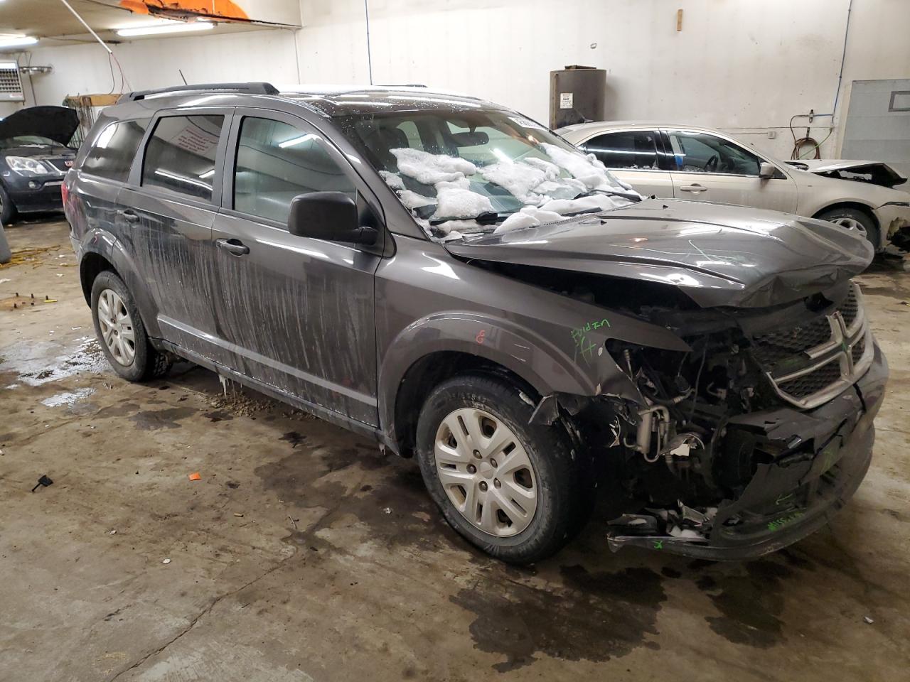 2017 Dodge Journey VIN 3C4PDCAB9HT691449 Copart auction photo, front end damage thumbnail 4