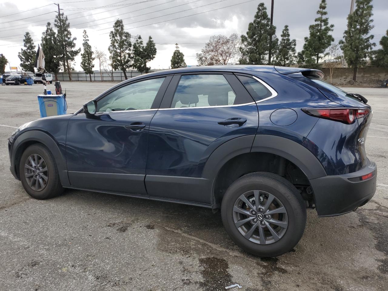 2024 Mazda CX-30 VIN 3MVDMBAM5RM655105 Copart auction photo, side / front end damage thumbnail 2