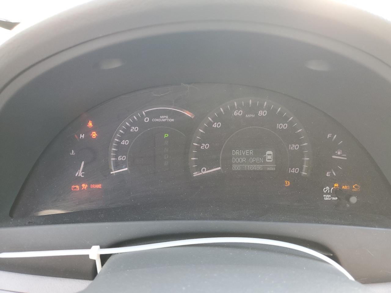 2007 Toyota Camry VIN JTNBB46K973038107 Copart auction photo, front end / side damage thumbnail 9