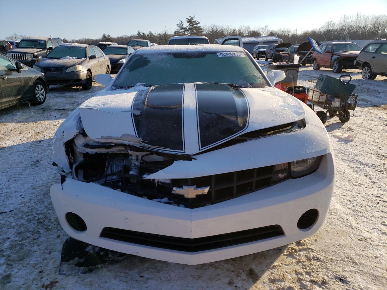 2013 Chevrolet Camaro VIN 2G1FA1E31D9245328 Copart auction photo, front end / minor dent/scratches damage thumbnail 5