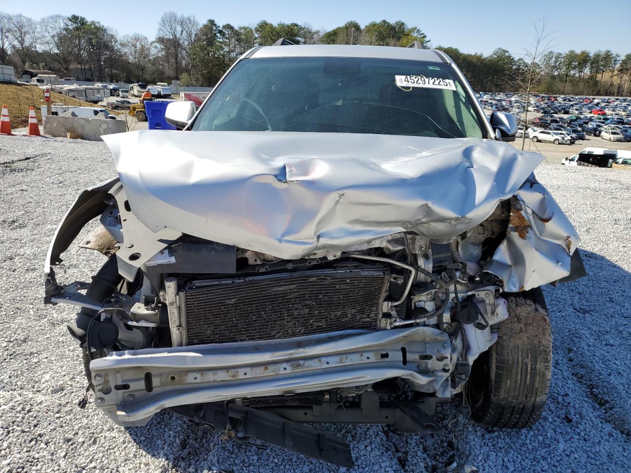2012 Chevrolet Equinox VIN 2GNFLEE59C6200901 Copart auction photo, front end / side damage thumbnail 5