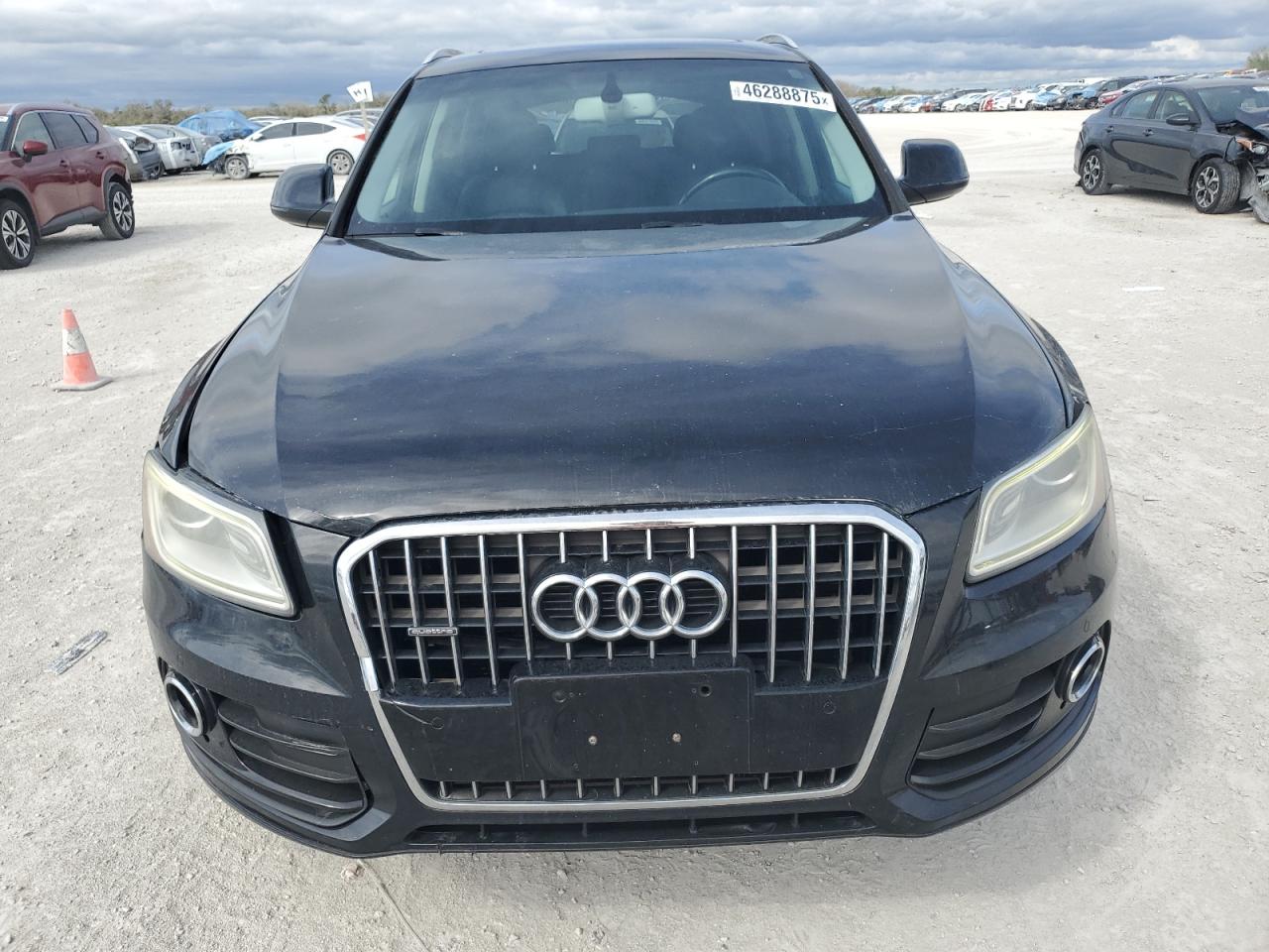 2013 Audi Q5 VIN WA1LFAFP5DA027940 Copart auction photo, front end damage thumbnail 5