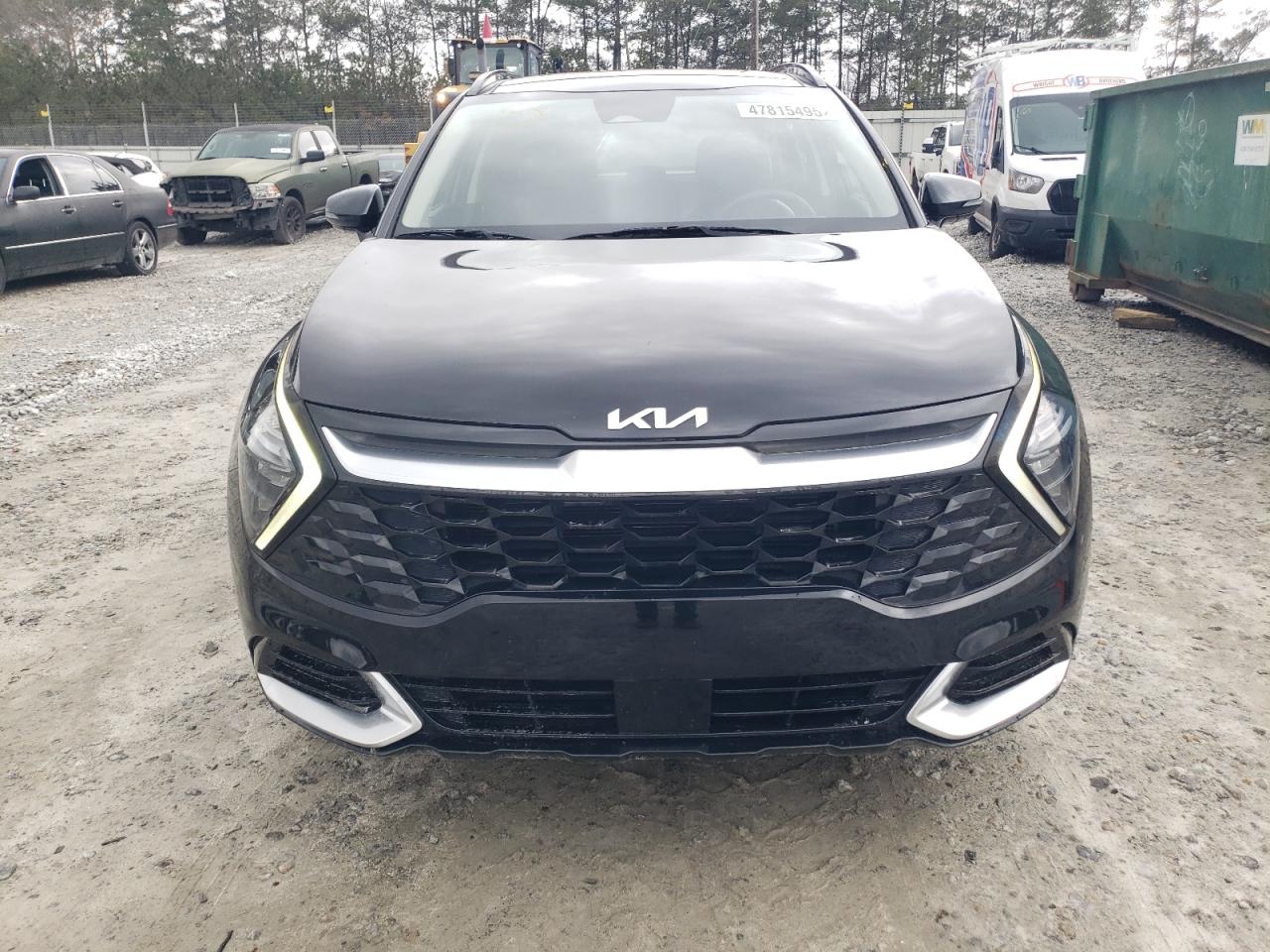 2023 KIA Sportage VIN 5XYK43AF1PG029612 Copart auction photo, undercarriage / side damage thumbnail 5
