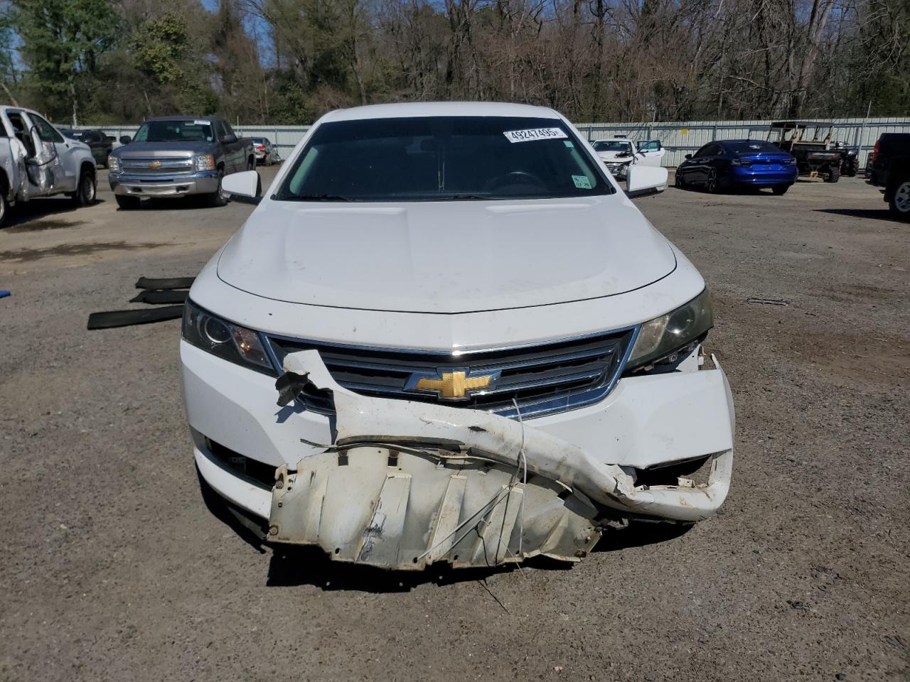 2015 Chevrolet Impala VIN 2G1125S35F9219577 Copart auction photo, front end / minor dent/scratches damage thumbnail 5