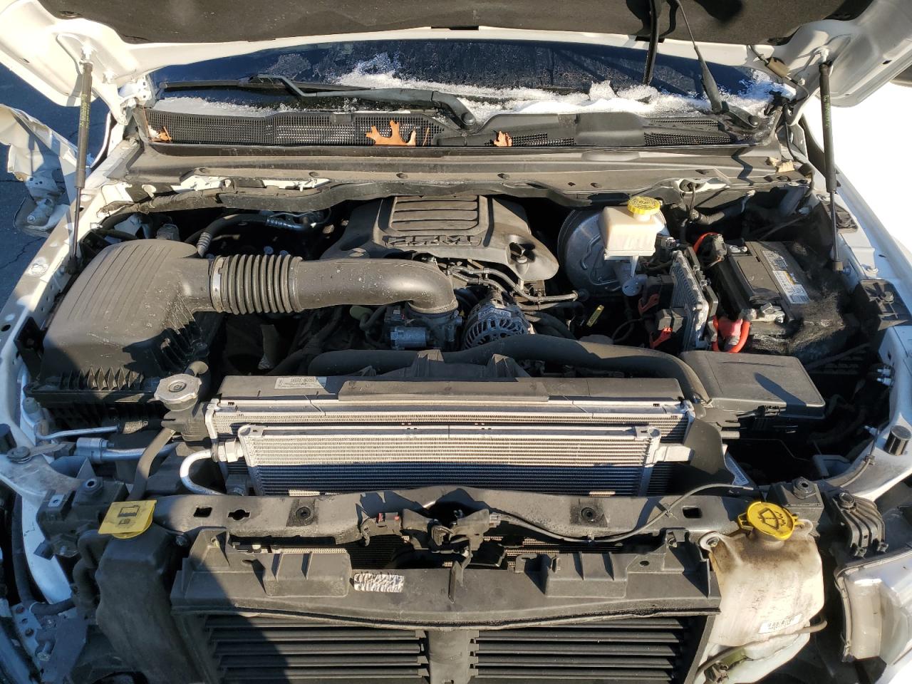 2019 RAM 1500 VIN 1C6SRFFT8KN892515 Copart auction photo, front end / side damage thumbnail 11