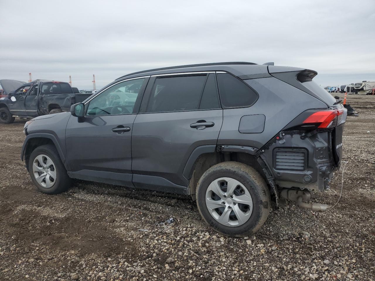 2021 Toyota RAV 4 VIN 2T3H1RFV1MW136324 Copart auction photo, rear end / front end damage thumbnail 2